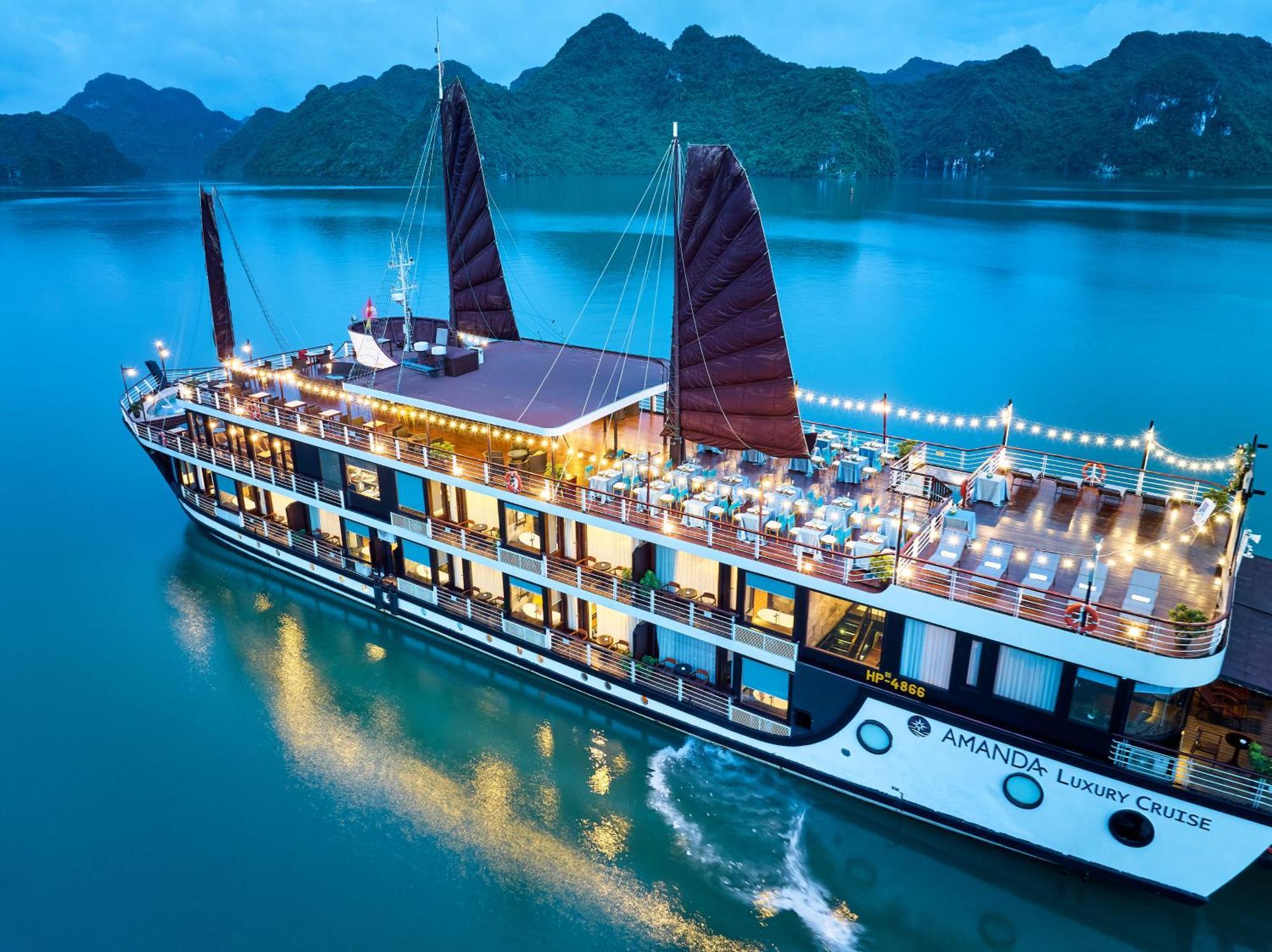 Amanda Luxury Cruise Hotel Ha Long Exterior foto